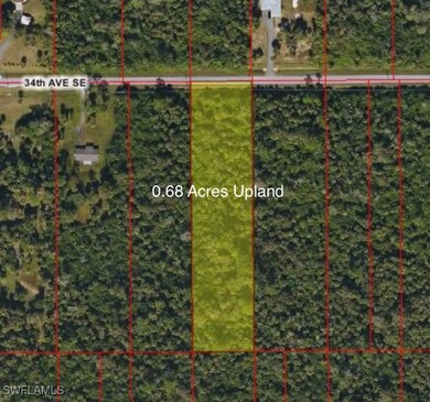 Map / location with property boundaries highlighted