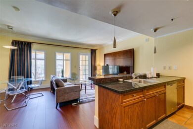 Kitchen featuring brown cabinets, a healthy amount