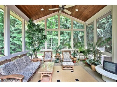 Incredible screened in sunroom where you can enjoy