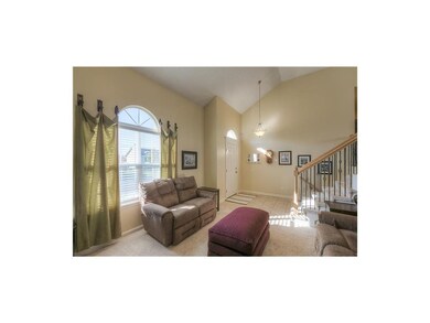 Bright and inviting entry