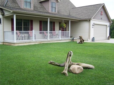 Large Covered Porch