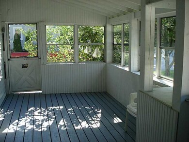 Enclosed Porch.