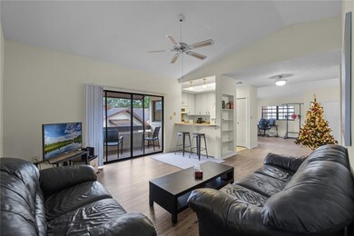 Open Floor Plan with Vaulted Ceilings