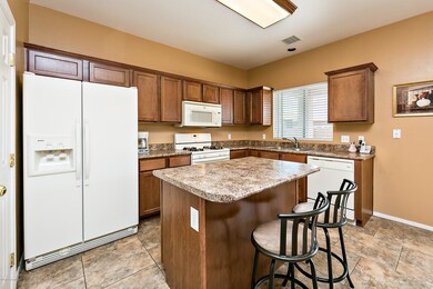 Kitchen w/ Island and Lrg Pantry