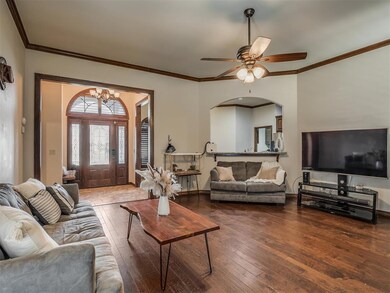 living room facing entry
