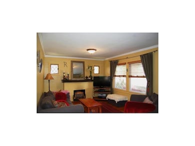 Living area; wood floors,