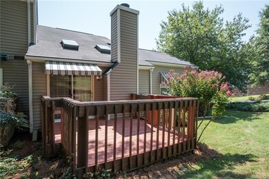 Rear deck and yard.