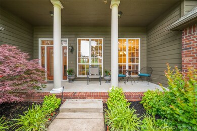 Beautiful front entry.