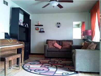 Spacious yet cozy living room.