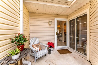 Relaxing front patio