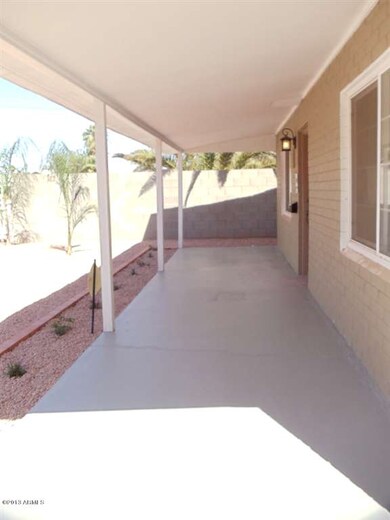 Front Porch of 1533 E. Palm Lane Near Co