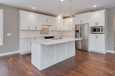 All white custom kitchen
