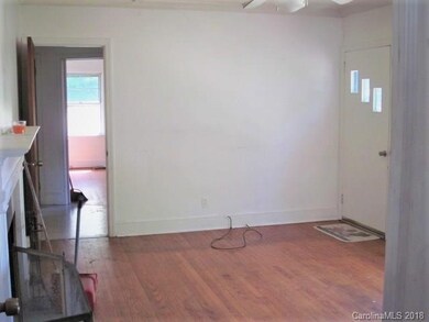 Front door opens into living room.
