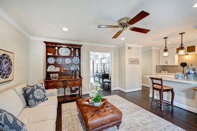Another view of great open flow of Family Room  to
