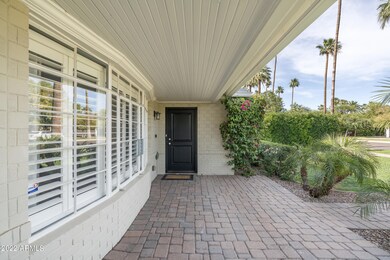 Covered front porch