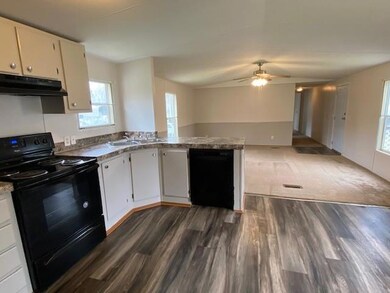 KITCHEN WITH NEW DISHWASHER
