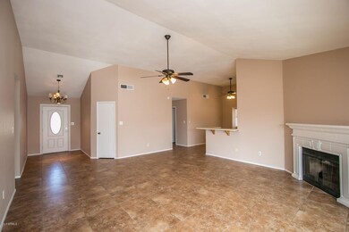 Looking towards front door