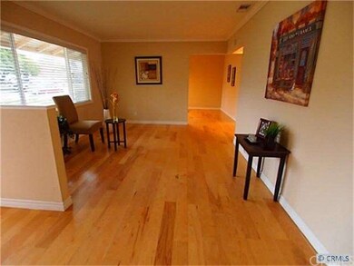 Front enters into living room