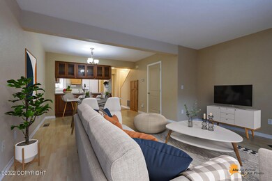 Living Room-Virtually Staged