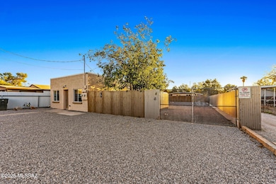 Metal Fencing around the property
