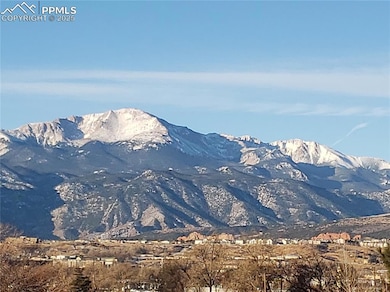 Pikes Peak view from  the rear of the lot