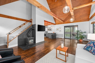 Great room and kitchen