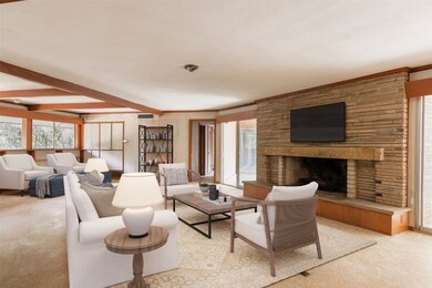 Virtually Staged Living Room