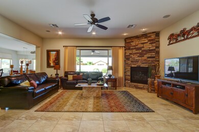 Custom gas fireplace