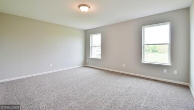 The owner's suite is large and bright, a great spa