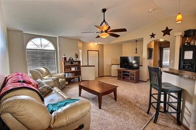 View of Living Room from Dining Area