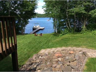 Wonderful lake view, gradual slope to the lake.  G