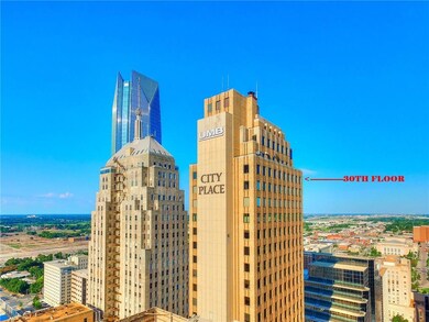This home is the entire 30th floor of City Place! 