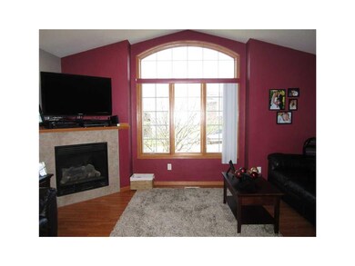 Great Room. Great room with a beautiful window, la
