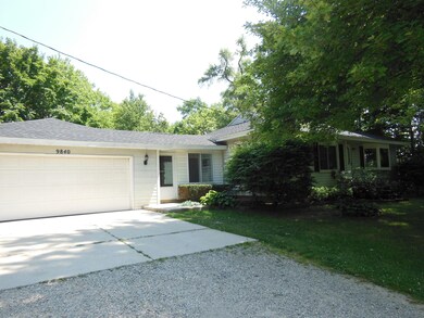 View with Garage