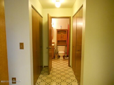 Kitchen to Bath Hallway