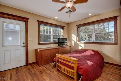 Bedroom with private entrance