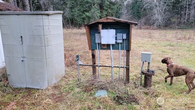 This is the main well that serves the property & both house locations