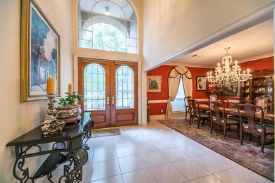 Front hall is wide and spacious with lots of light