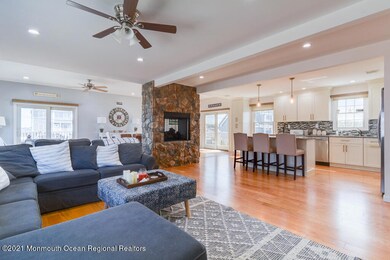 Open concept living area