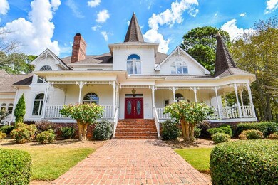 Victorian home with covered porch