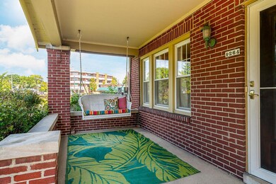 Northwest front porch