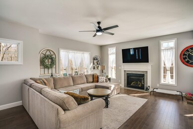 Propane fireplace