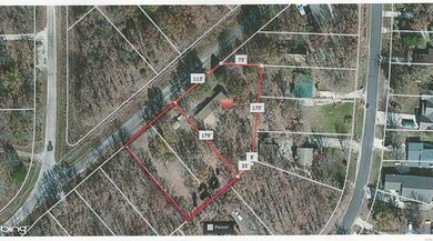 Three lots that are included in the listing.