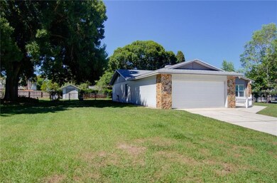 From this side of the house you can see the shed i