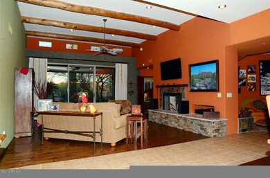 68th St Living Room with fireplace