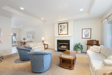 Cozy Living Room with Gas Firpeplace