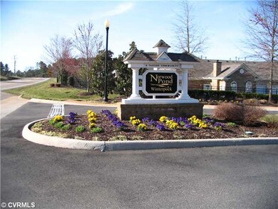 Exterior Front - Norwood Pond Entrance Sign