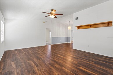 View of great room from front entry