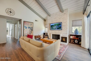 Great room open and light