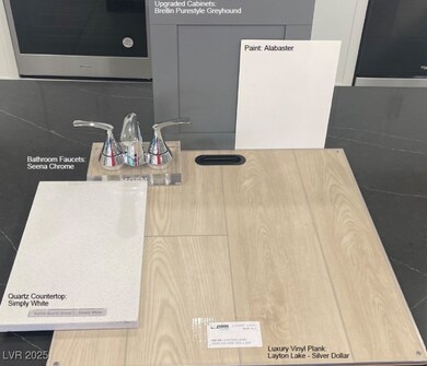 Selected finishes.